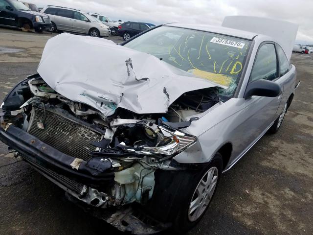 1HGEM22195L058269 - 2005 HONDA CIVIC DX VP  photo 2