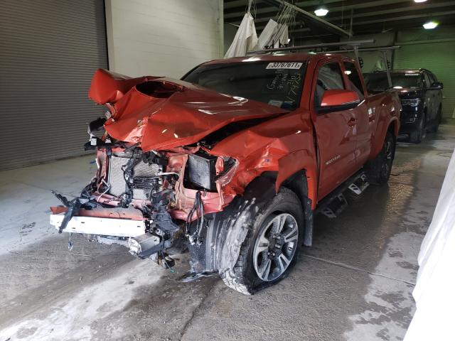 5TFSZ5ANXGX034292 - 2016 TOYOTA TACOMA ACCESS CAB ნარინჯისფერი ფოტო 2