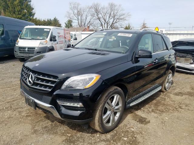 4JGDA5HB9EA433251 - 2014 MERCEDES-BENZ ML 350 4MATIC  photo 2