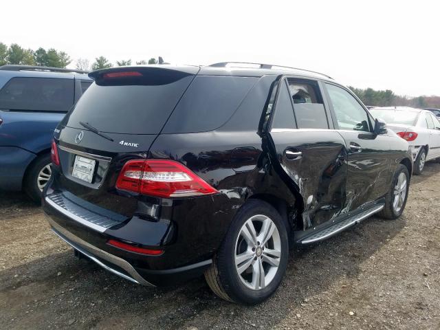 4JGDA5HB9EA433251 - 2014 MERCEDES-BENZ ML 350 4MATIC  photo 4