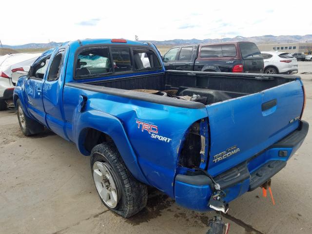 5TEUU42N55Z140106 - 2005 TOYOTA TACOMA ACCESS CAB  photo 3