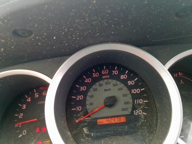 5TEUU42N55Z140106 - 2005 TOYOTA TACOMA ACCESS CAB  ფოტო 8