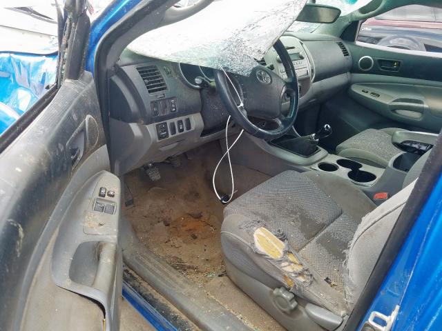 5TEUU42N55Z140106 - 2005 TOYOTA TACOMA ACCESS CAB  ფოტო 9