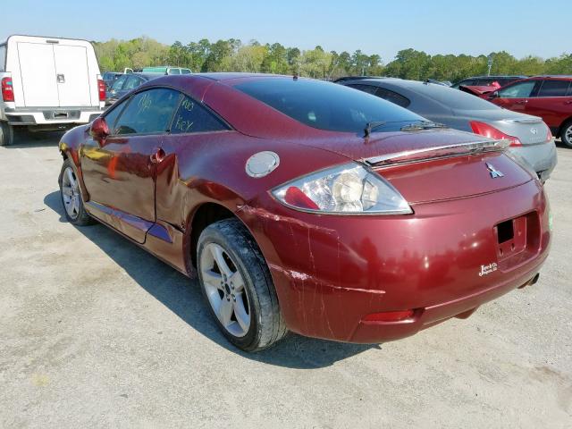 4A3AK24F46E030653 - 2006 MITSUBISHI ECLIPSE GS  photo 3