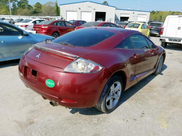 4A3AK24F46E030653 - 2006 MITSUBISHI ECLIPSE GS  photo 4