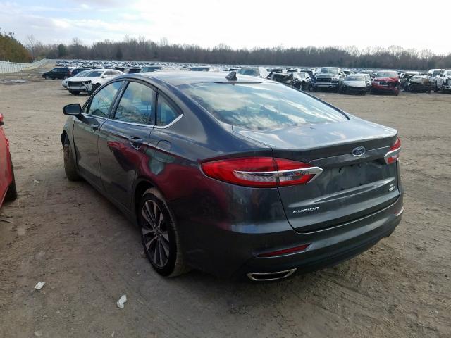 3FA6P0T97KR236783 - 2019 FORD FUSION SE  photo 3