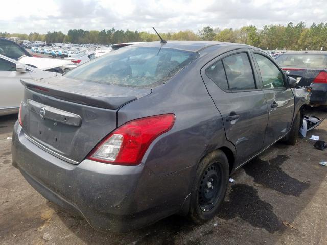 3N1CN7AP5HL819588 - 2017 NISSAN VERSA S  photo 4