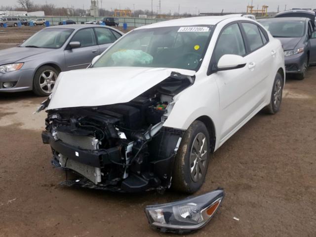 3KPA24AB1KE222451 - 2019 KIA RIO S  photo 2