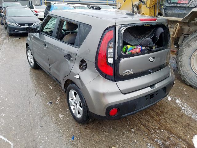 KNDJN2A22H7453976 - 2017 KIA SOUL  photo 3