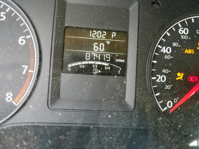 3VW2K7AJ3CM315442 - 2012 VOLKSWAGEN JETTA BASE  照片 8