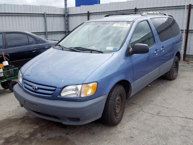 4T3ZF13C13U526719 - 2003 TOYOTA SIENNA LE  photo 2