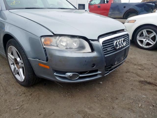 WAUDF78E96A027139 - 2006 AUDI A4 2.0T QUATTRO  photo 9