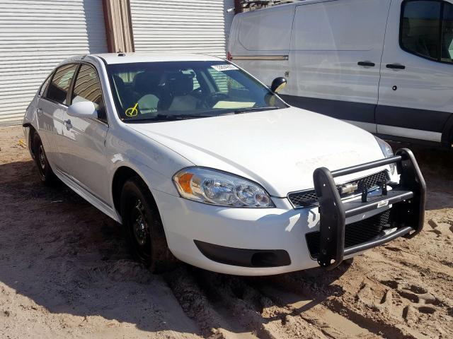 2G1WD5E30D1257483 - 2013 CHEVROLET IMPALA POLICE  photo 1