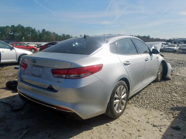 5XXGU4L37GG053495 - 2016 KIA OPTIMA EX  photo 4