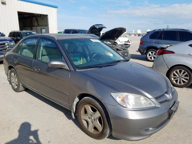 2HGES26795H532545 - 2005 HONDA CIVIC EX  photo 1