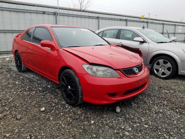 1HGEM21934L028111 - 2004 HONDA CIVIC EX  photo 1