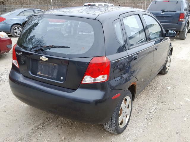 KL1TD66668B234098 - 2008 CHEVROLET AVEO BASE  ფოტო 4