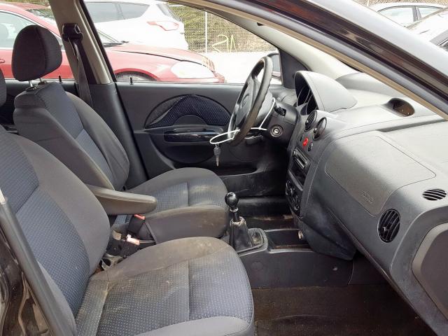 KL1TD66668B234098 - 2008 CHEVROLET AVEO BASE  ფოტო 5