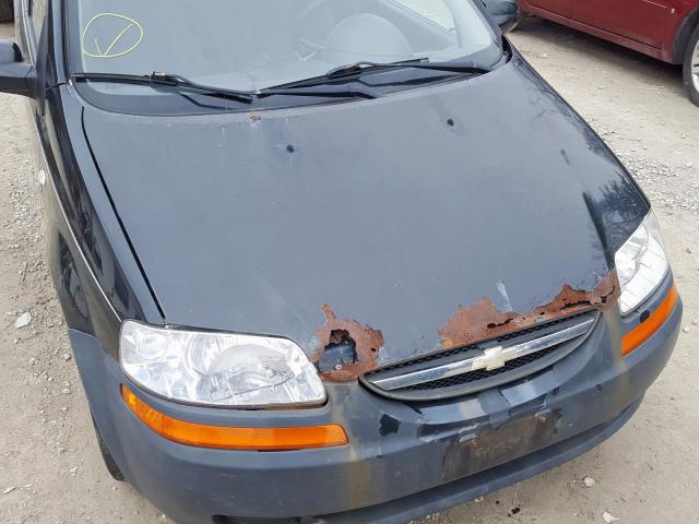 KL1TD66668B234098 - 2008 CHEVROLET AVEO BASE  ფოტო 9