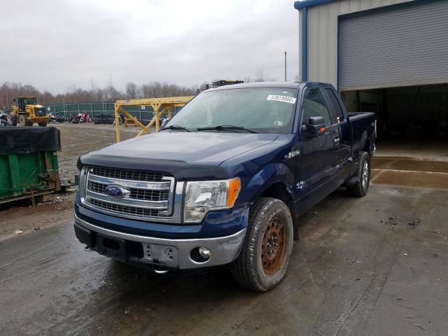 1FTFX1EF2DFC24253 - 2013 FORD F150 SUPER CAB  photo 2