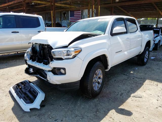 5TFAX5GN1GX072082 - 2016 TOYOTA TACOMA DOUBLE CAB  photo 2