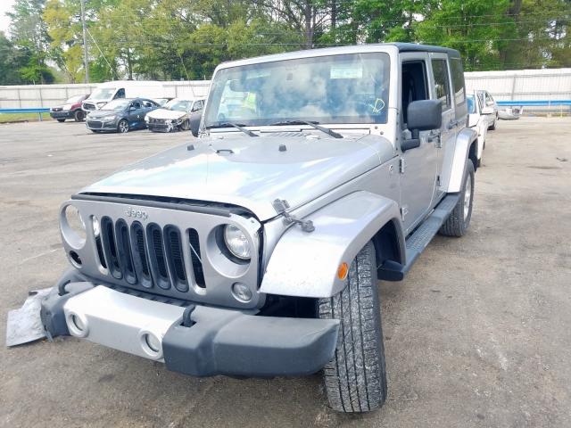 1C4BJWEG3FL559807 - 2015 JEEP WRANGLER UNLIMITED SAHARA  photo 2