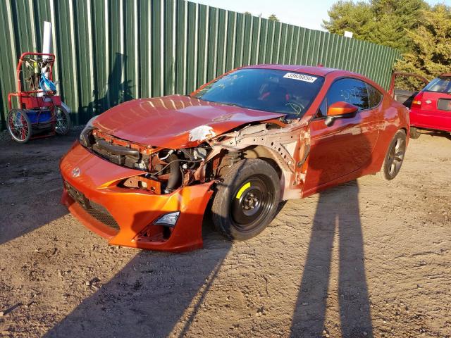 JF1ZNAA12F9712462 - 2015 TOYOTA SCION FR-S  photo 2