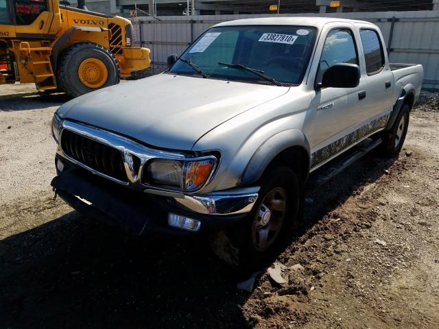 5TEGM92N44Z428207 - 2004 TOYOTA TACOMA DOUBLE CAB PRERUNNER  photo 2