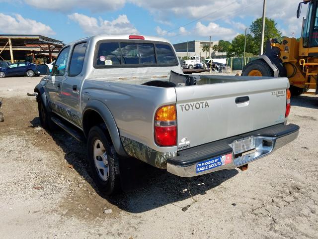 5TEGM92N44Z428207 - 2004 TOYOTA TACOMA DOUBLE CAB PRERUNNER  photo 3