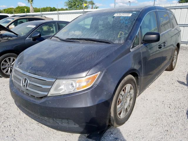 5FNRL5H2XCB147207 - 2012 HONDA ODYSSEY LX  photo 2