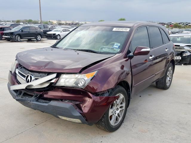 2HNYD28378H532249 - 2008 ACURA MDX TECHNOLOGY  照片 2