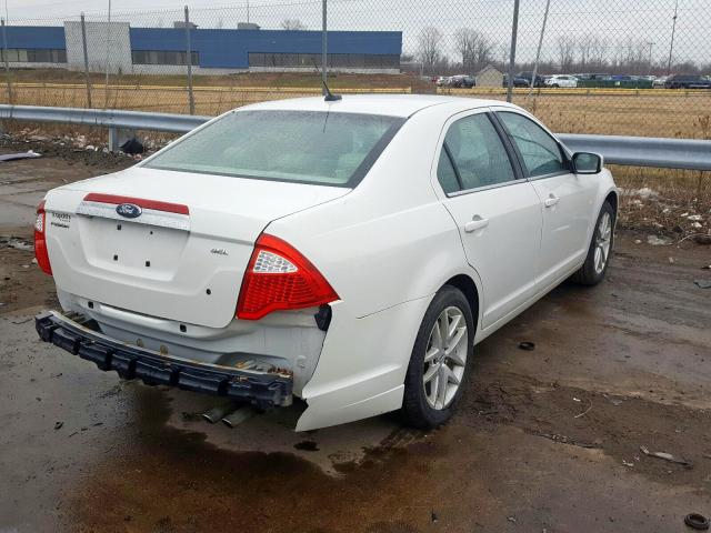 3FAHP0JA0AR126663 - 2010 FORD FUSION SEL  photo 4