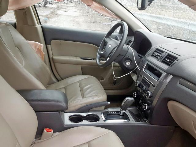 3FAHP0JA0AR126663 - 2010 FORD FUSION SEL  photo 5