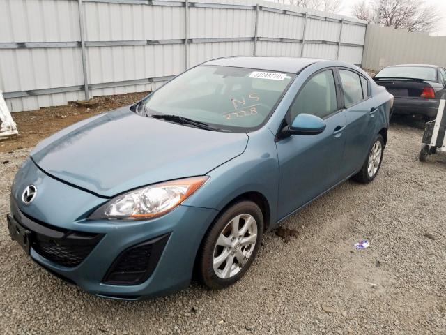 JM1BL1SF2A1272228 - 2010 MAZDA 3 I  photo 2