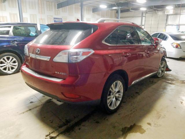 JTJBC1BA8A2008894 - 2010 LEXUS RX 450  photo 4