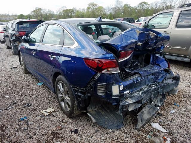 5NPE34AF4JH637890 - 2018 HYUNDAI SONATA SPORT  foto 3