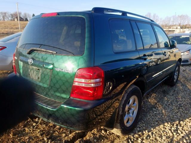 JTEGD21AX30066206 - 2003 TOYOTA HIGHLANDER  photo 4