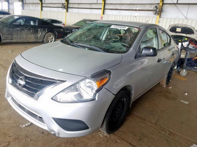 3N1CN7AP7FL834168 - 2015 NISSAN VERSA S  photo 2