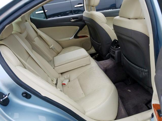 JTHBK262095095004 - 2009 LEXUS IS 250  photo 6