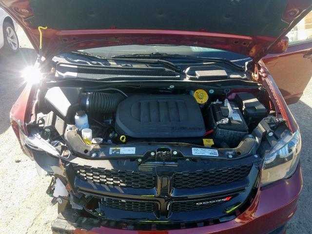 2C4RDGCG0KR729606 - 2019 DODGE GRAND CARAVAN SXT  photo 7