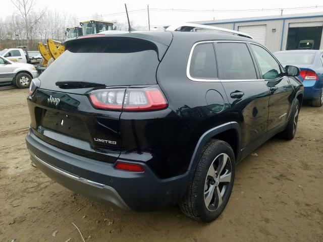 1C4PJLDB2KD302328 - 2019 JEEP CHEROKEE LIMITED  photo 4