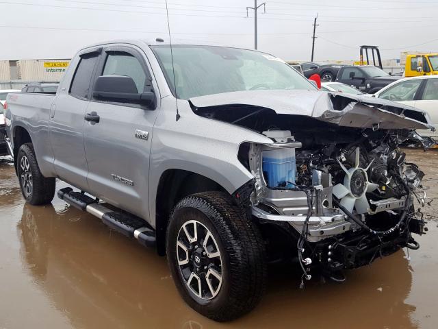 5TFUW5F16KX801734 - 2019 TOYOTA TUNDRA DOUBLE CAB SR/SR5  photo 1