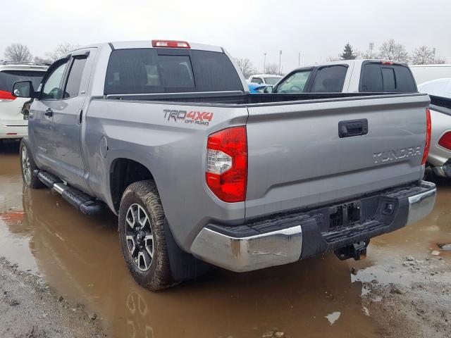 5TFUW5F16KX801734 - 2019 TOYOTA TUNDRA DOUBLE CAB SR/SR5  photo 3