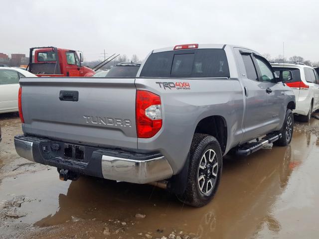5TFUW5F16KX801734 - 2019 TOYOTA TUNDRA DOUBLE CAB SR/SR5  photo 4