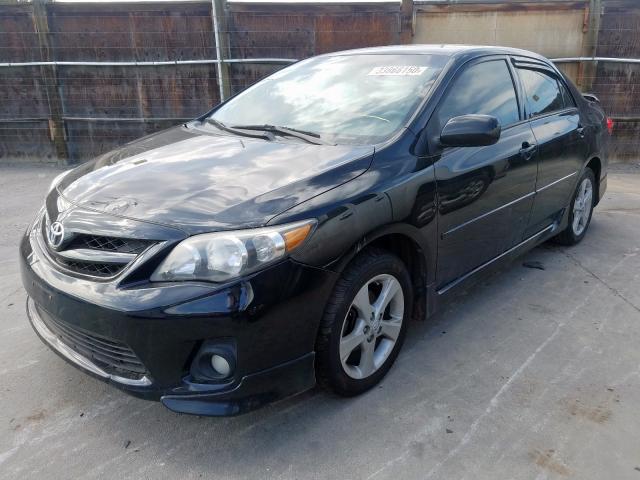 2T1BU4EE0BC666535 - 2011 TOYOTA COROLLA BASE  photo 2