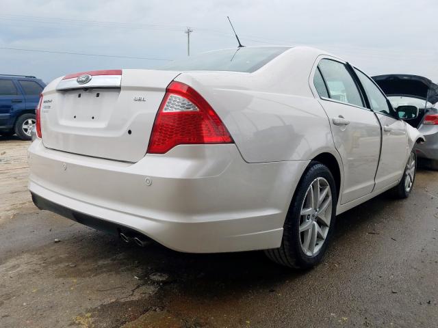 3FAHP0JA7CR331738 - 2012 FORD FUSION SEL  photo 4