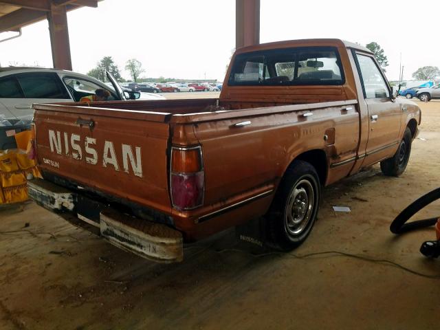 1N6ND01S8EC322995 - 1984 DATSUN 720 STANDARD BED  photo 4