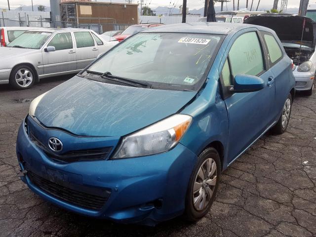 JTDJTUD37CD506963 - 2012 TOYOTA YARIS  photo 2