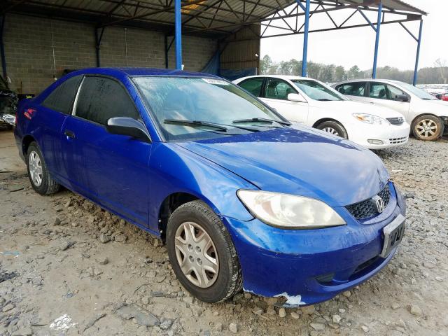 1HGEM221X4L006907 - 2004 HONDA CIVIC DX VP  foto 1