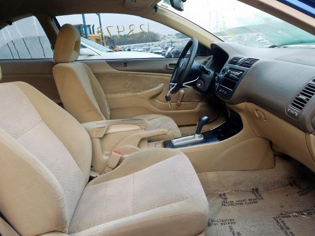 1HGEM221X4L006907 - 2004 HONDA CIVIC DX VP  foto 5